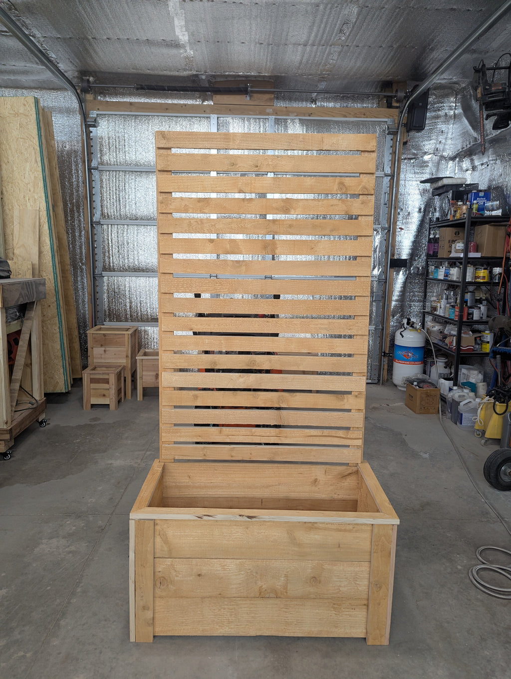 3 Ft Trellis/Privacy Planter Box