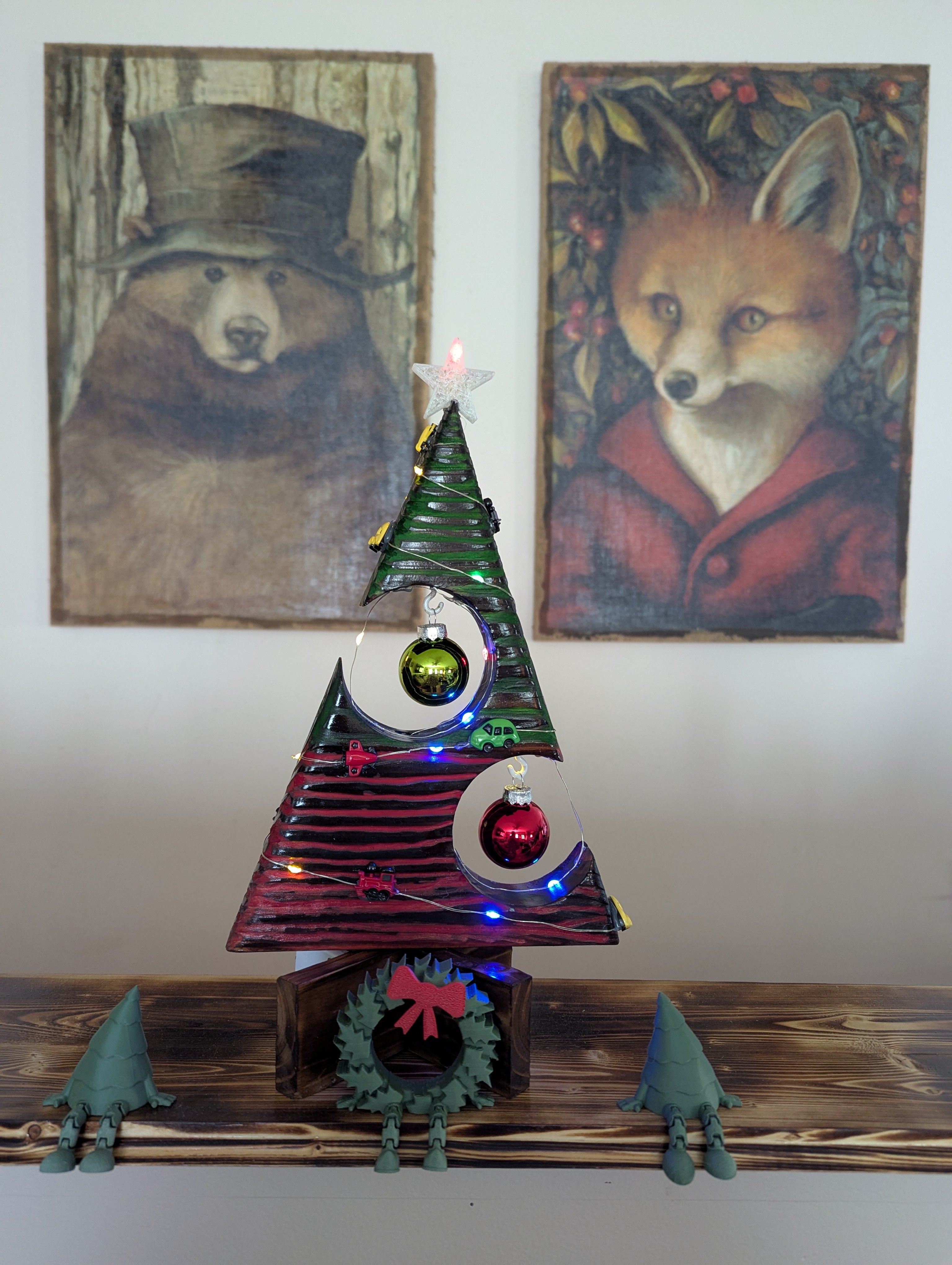 Wooden Christmas Tree